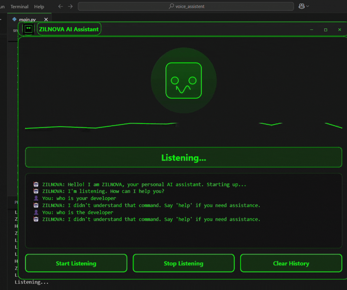 ZILNOVA Voice Assistant Project